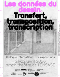 Les données du dessin